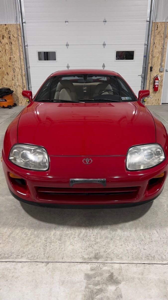 1994 Toyota Supra Hatchback Red RWD Automatic SPORT ROOF 1994 Toyota Supra SPORT ROOF