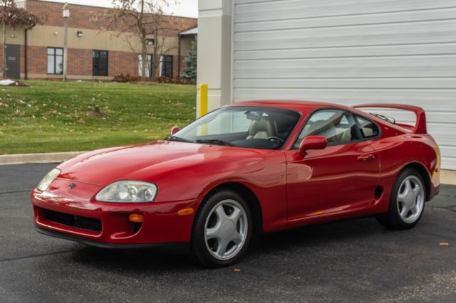 1994 TOYOTA SUPRA MKIV TWIN TURBO TARGA VIN TAGS 1-OWNER NEW TIRES CLEAN CARFAX 1994 Toyota Supra Twin Turbo Hatchback 2-Door
