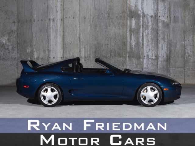 1994 Toyota Supra Turbo 40982 Miles Baltic Blue Metallic Hatchback I6 3L Manual 1994 Toyota Supra Turbo