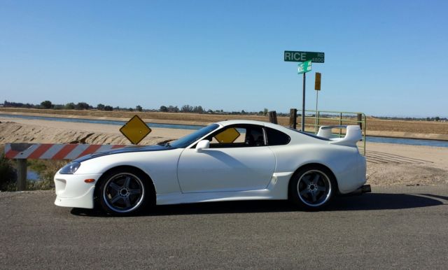 1994 Toyota Supra Turbo 6-Spd White 1994 Toyota Supra 6-Speed Turbo