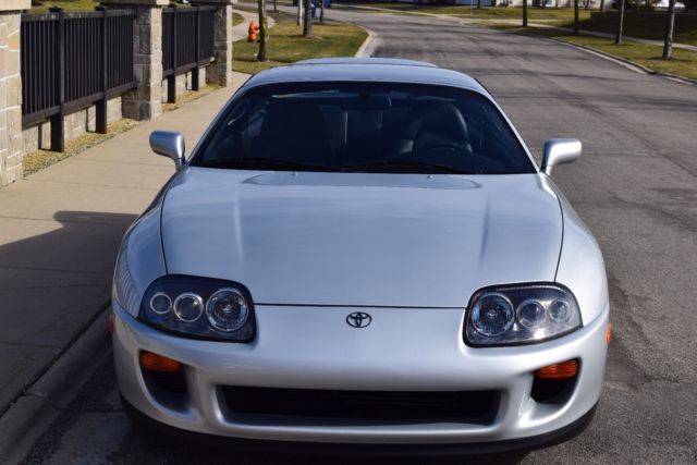 1994 TOYOTA SUPRA TWIN TURBO ALPINE SILVER/BLK ONLY 54K VIN TAGS CALIFORNIA CAR 1994 Toyota Supra Twin Turbo Hatchback 2-Door