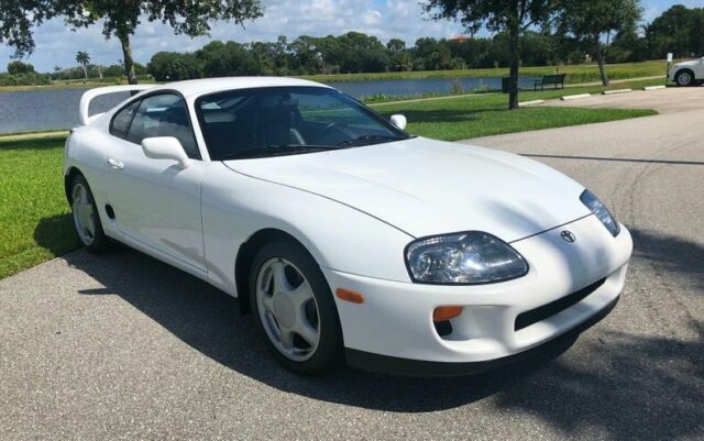 1994 Toyota Supra Twin Turbo Hatchback 2-door 10093 Miles White 1994 Toyota Supra Twin Turbo Hatchback 2-door