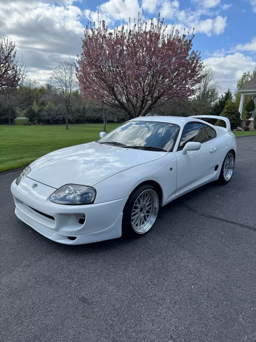 1994 Toyota Supra White 1994 Toyota Supra