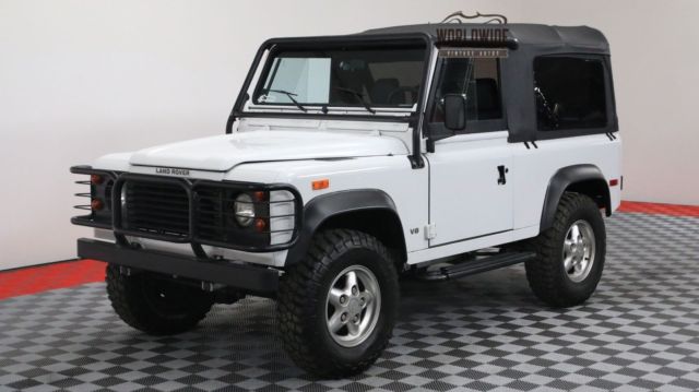 1994 White 51K ORIGINAL MILES. RESTORED. GALVANIZED!! 1994 Land Rover Defender 51K ORIGINAL MILES. RESTORED. GALVANIZED!