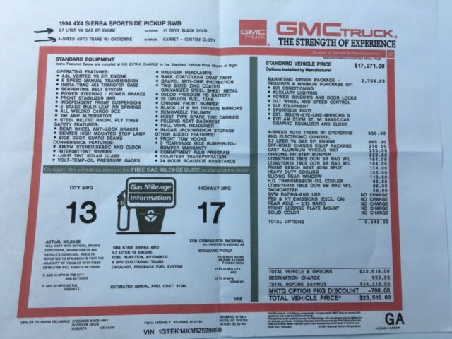 1994 GMC Sierra 1500 - photo 10