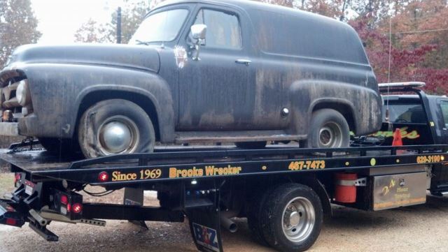 1995 Ford Panel Truck F-100 Series Great Barn Find Ready for Customization 1955 Ford F-100 Panel Truck