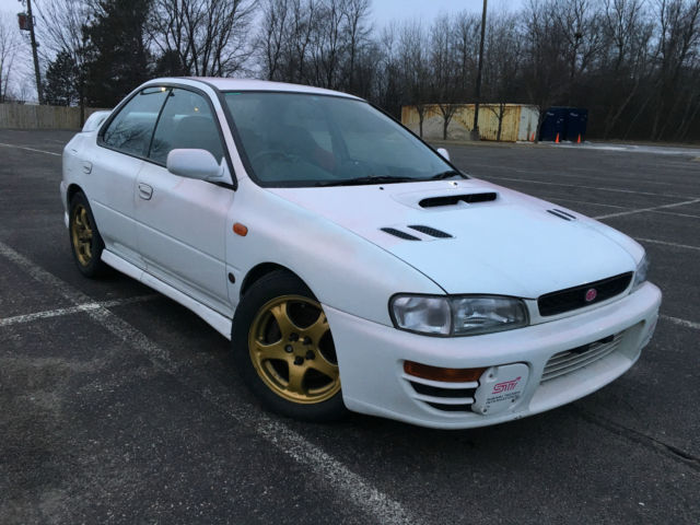 1996 Subaru Impreza STI RHD JDM EJ20k Turbo AWD 5 Speed Drives Great 34k no RES 1980 Subaru Impreza WRX STI