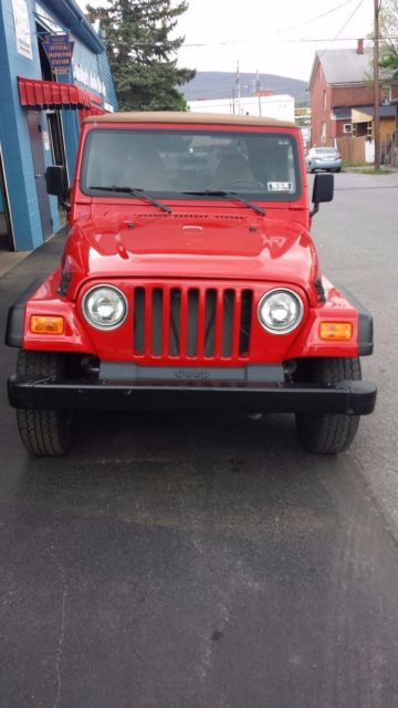 1997 Jeep Wrangler Sport.,Completely restored.New paint,interior and top,4.0 1987 Jeep Wrangler Wrangler Sport