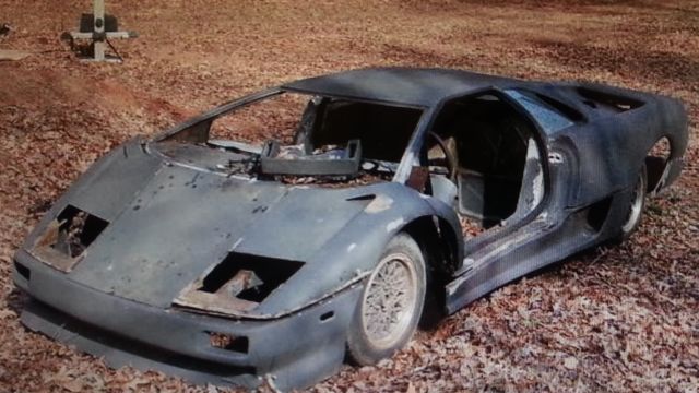 1999 Lamborghini Diablo SV Replica car NAERC BODY kit car getrag on Fiero GT NA 1985 Pontiac Fiero GT