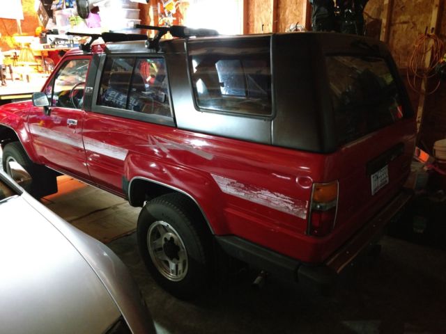 1st Gen Toyota 4runner 5spd 1989 Toyota 4Runner