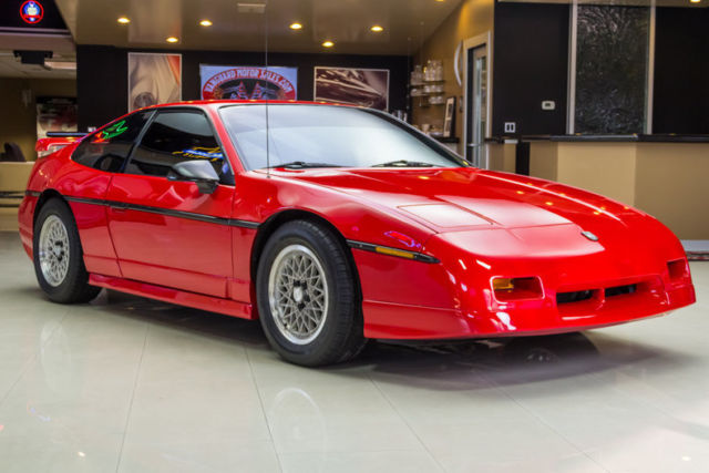 1st Place Show Winner! Rotisserie Restored! 2.8L V6, 5 Speed, A/C and Leather! 1988 Pontiac Fiero GT