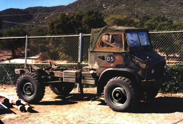 (2) '60 Vintage 404 Unimogs. Both Registered 1961 Mercedes-Benz 404 Unimog Military