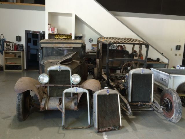 2-1929 CHEVY LANDAU CONVERTABLE 4DOOR, TON OF EXTRA PARTS 1929 Chevrolet 1929 LANDAU 4 DOOR CONVERTABLE SEDAN
