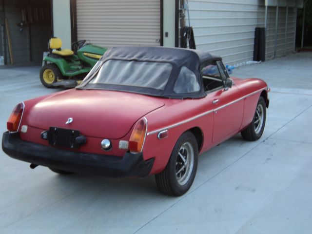 1977 MG MGB - photo 8