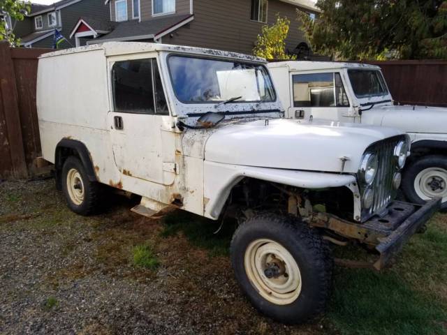 2 1984 Alaskan Postal Jeep CJ8 Scramblers 1984 Jeep CJ