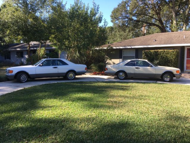 2-1986 Mercedes-Benz 380SEC Base Coupe 2-Door 1986 Mercedes-Benz 500-Series Base Coupe 2-Door