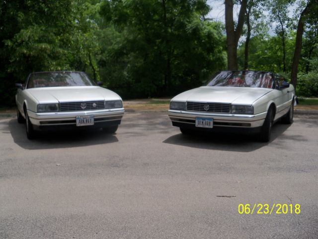 2 - 1988 Cadillac Allante convertibles ! 1988 Cadillac Allante Luxury Roadster