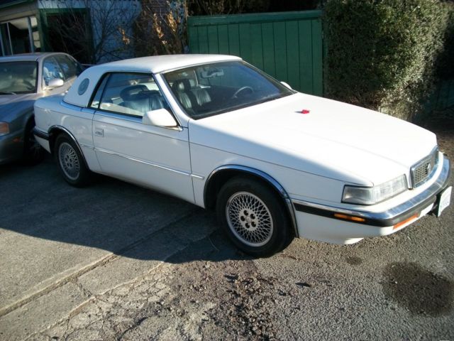 1990 Chrysler TC Maserati - photo 4