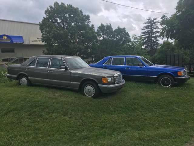 2 300 SDL Turbo Diesel Mercedes w/Many Many Parts 1987 Mercedes-Benz 300-Series