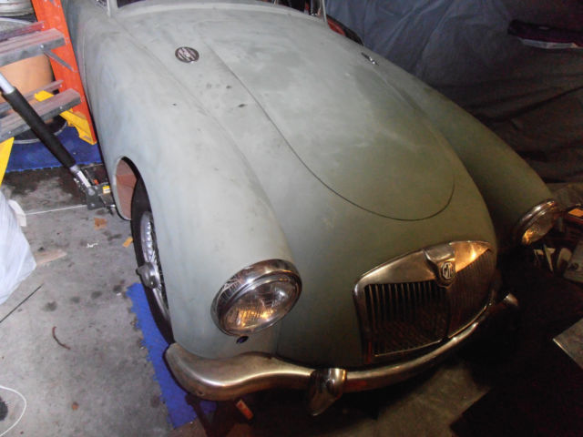2 Cars1958 MGA Roadster & 1959 Wire Wheel Coupe 1958 MG MGA Roadster and Coupe