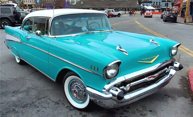 2 DOOR HARDTOP Beautify Restored ICONIC AMERICAN CLASSIC CAR 283 Power Pack 1957 Chevrolet Bel Air/150/210
