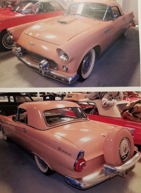 2 DR CONVERTIBLE 312 CID REMOVABLE HARD TOP 1956 Ford Thunderbird