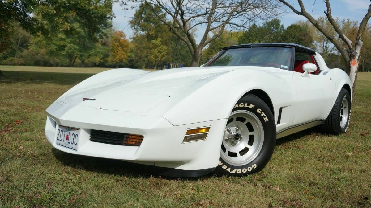 2 OWNER 22,XXX ORIGINAL MILES RED LEATHER CLEAN CARFAX MINT CONDITION MAKE OFFER 1981 Chevrolet Corvette T-TOPS