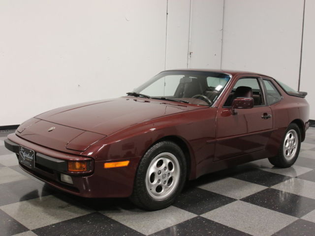 2-OWNER BEAUTY, 70K ACTUAL MILES, WELL-MAINTAINED, 2.5 I4, 5-SPEED, TURN-KEY 944 1987 Porsche 944