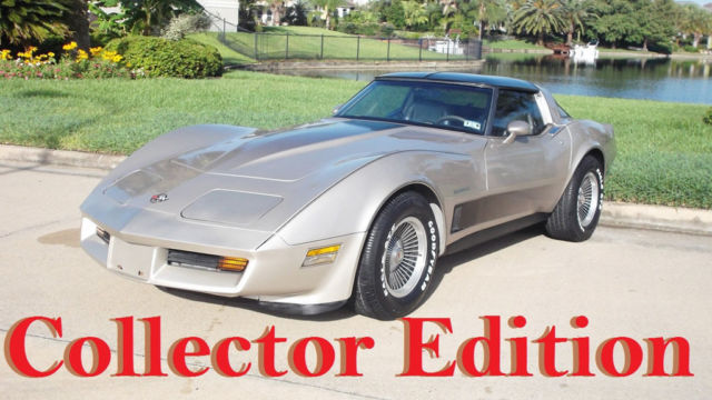 2-OWNER CAR RUNS LIKE NEW COLLECTOR EDITION NO ACCIDENTS EVER 1982 Chevrolet Corvette Collector's Edition Hatchback 2-Door