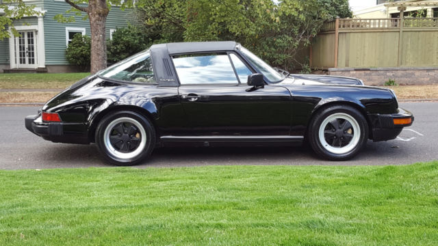 2 Owner Oregon Car 1982 Porsche 911 SC Targa Black ONLY 73,685 ORIGINAL MILES 1982 Porsche 911