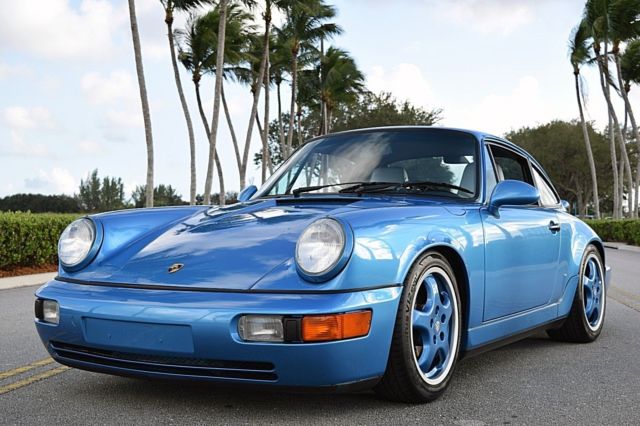 2 Owner Rare Tahoe Blue - 5 Speed G-50 - CALIFORNIA CAR -NICE 1992 Porsche 911 964 C4