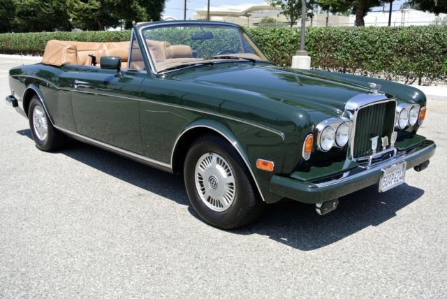 2 owner, So. Cal car since new, service history from new! RARE car, LOW MILES! 1991 Bentley Other