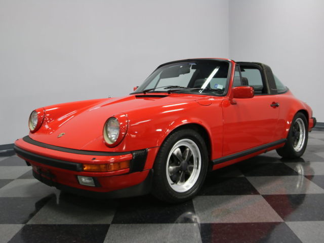 2-OWNER TARGA, WELL MAINTAINED, RECORDS AVAILABLE, ORIGINAL PAINT IN GREAT COND! 1984 Porsche 911 Targa