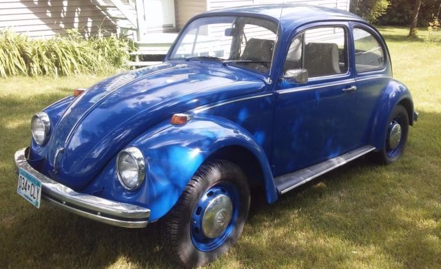2 owner VW Bug Beetle near all original. Blue / White. Elderly Widow must sell. 1970 Volkswagen Beetle - Classic