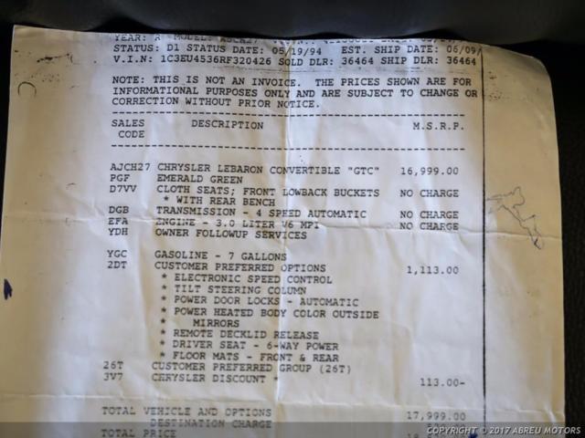 1994 Chrysler Other GTC - photo 5