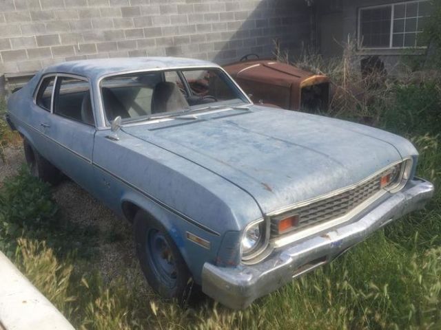 2 (Two) Vintage 1973 Chevy Novas 2 Door Hard Top Coupe Projects NO RESERVE!!!! 1973 Chevrolet Nova