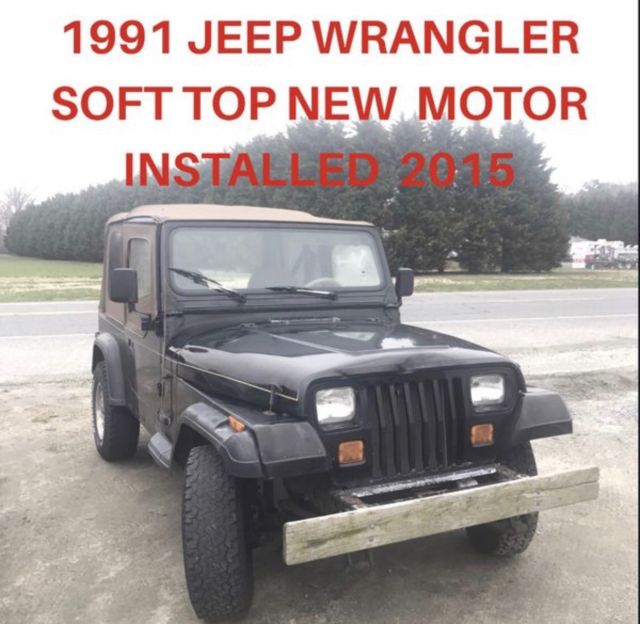 2, yes TWO 1991 Jeep Wranglers for sale for the price of ONE!!!! JUST REDUCED!!! 1991 Jeep Wrangler