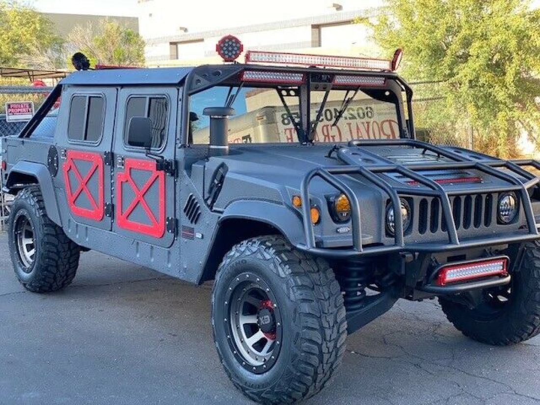 2008 Humvee m1123 Hummer H1 Fully Restored and Customized 1980 Hummer H1