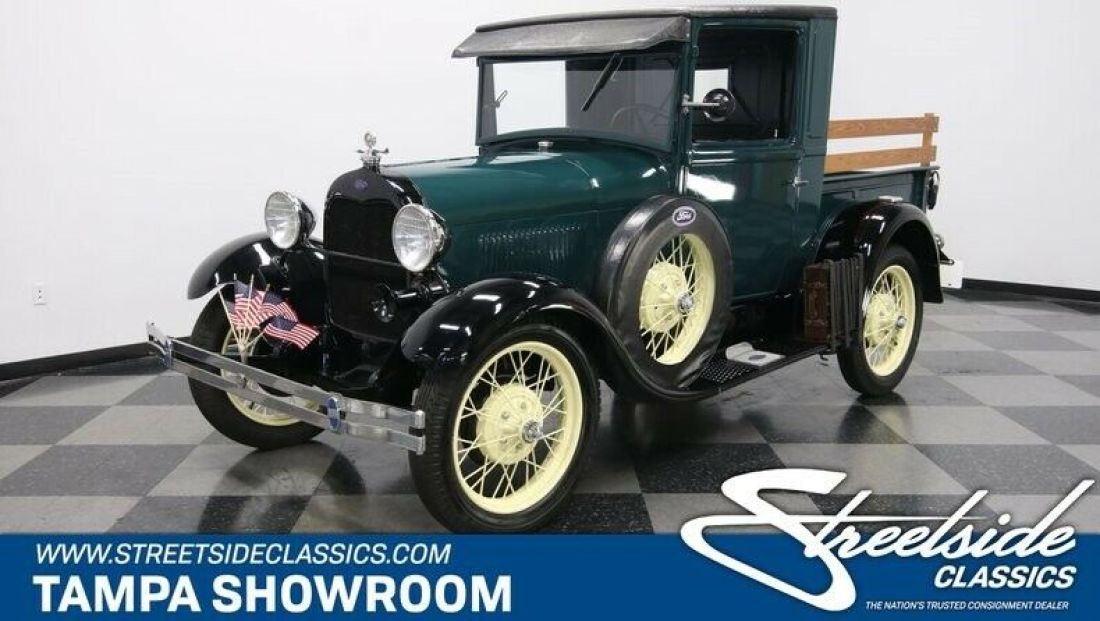 201 INLINE 4 GORGEOUS RESTORATION RARE TOOLKIT AWARD WINNER PHOTOS OF RESTO 1929 Ford Model A Pickup