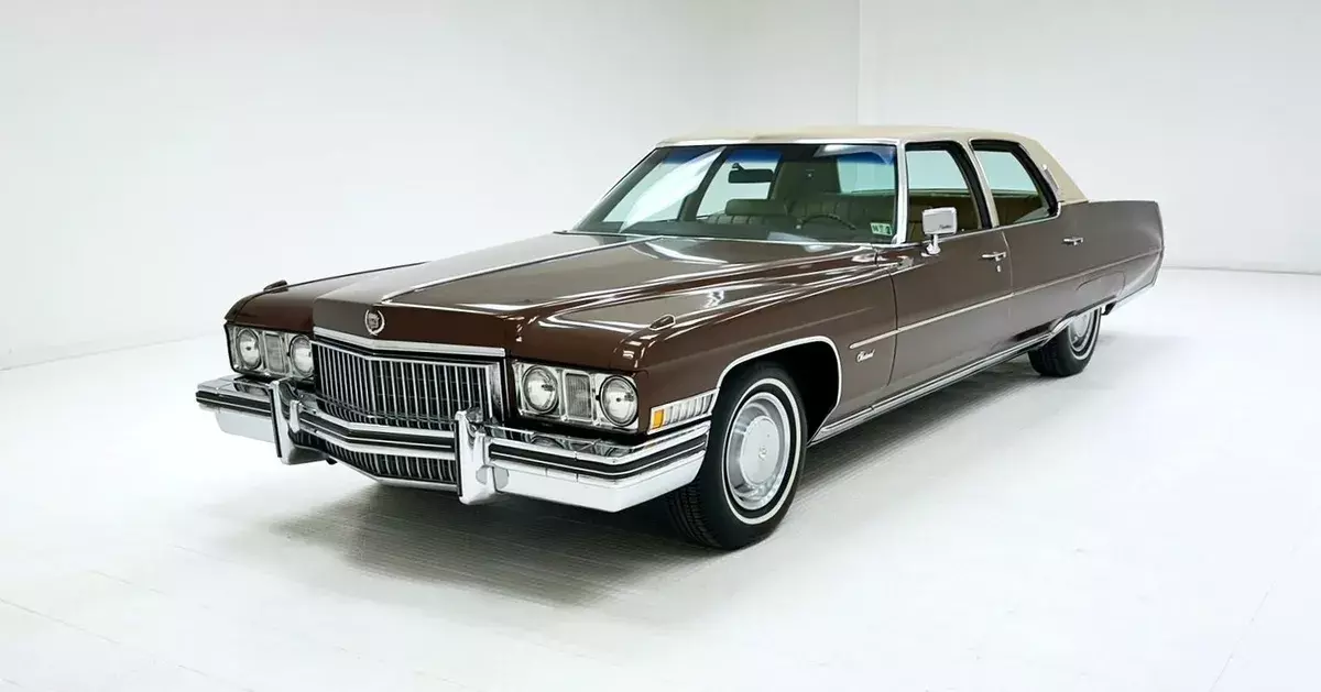 20,106 Miles/1 Owner/Very Original/No Rust/472ci V8/TH400 Automatic 1973 Cadillac Fleetwood 60 Series Special Brougham Sedan