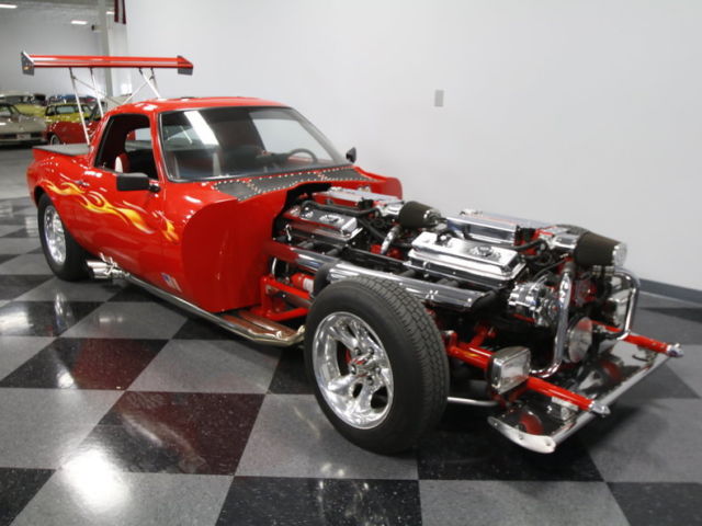 2016 Custom cpe, Opel, 2 LT-1s, 700r, Ford 9 in a truely engineering masterpiece 1970 Replica/Kit Makes Red and chrome