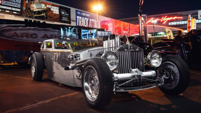 2016 SEMA BUILD 1932 FORD STYLING ALL ALUMINUM LS6 454 HILBORN CHOPPED HOT ROD 1936 Rolls-Royce 25/30 Limo 25/30
