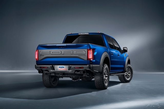 1980 Ford F-150 2017 Ford F-150 Raptor Crew Cab Lightning Blue 17 - photo 4