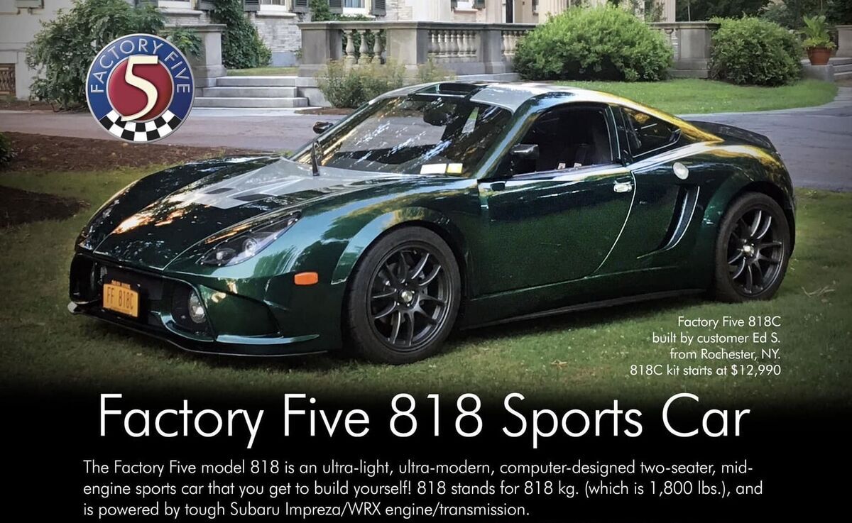 1980 Replica/Kit Makes Factory Five 818c Subaru - photo 3