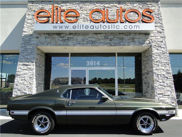 2018 Ford Mustang GT 500 1 Miles green 428 Manual 1969 Ford Mustang GT 500