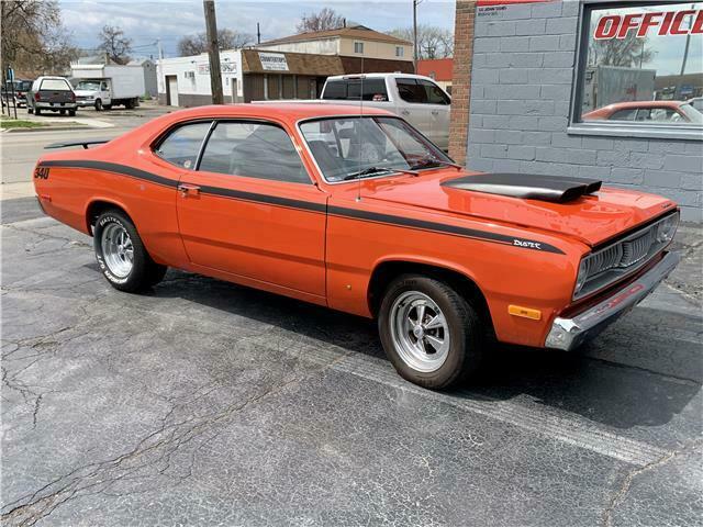 2020 PLYMOUTH DUSTER 1 Miles Hemi Orange COUPE 340CI V8 Manual 1972 Plymouth Duster --