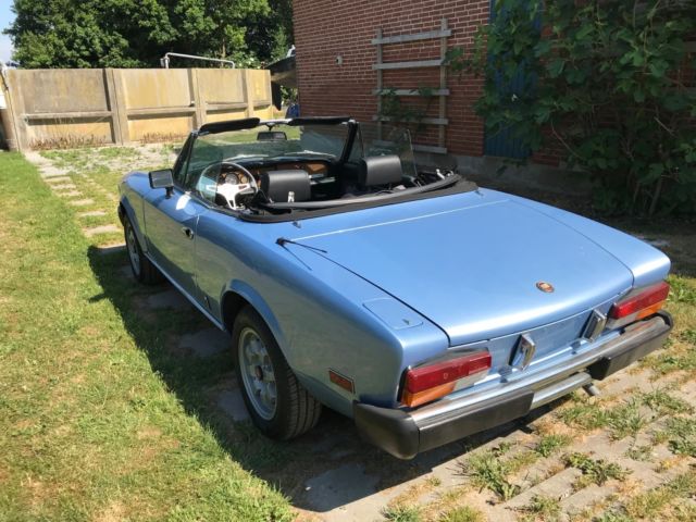 1982 Fiat 124 Spider leather - photo 10