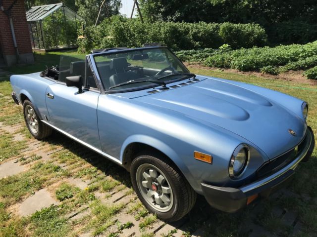 1982 Fiat 124 Spider leather - photo 11