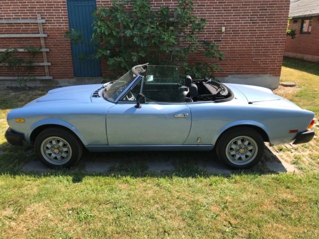 1982 Fiat 124 Spider leather - photo 12