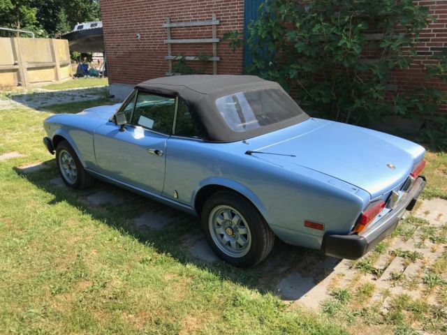1982 Fiat 124 Spider leather - photo 4